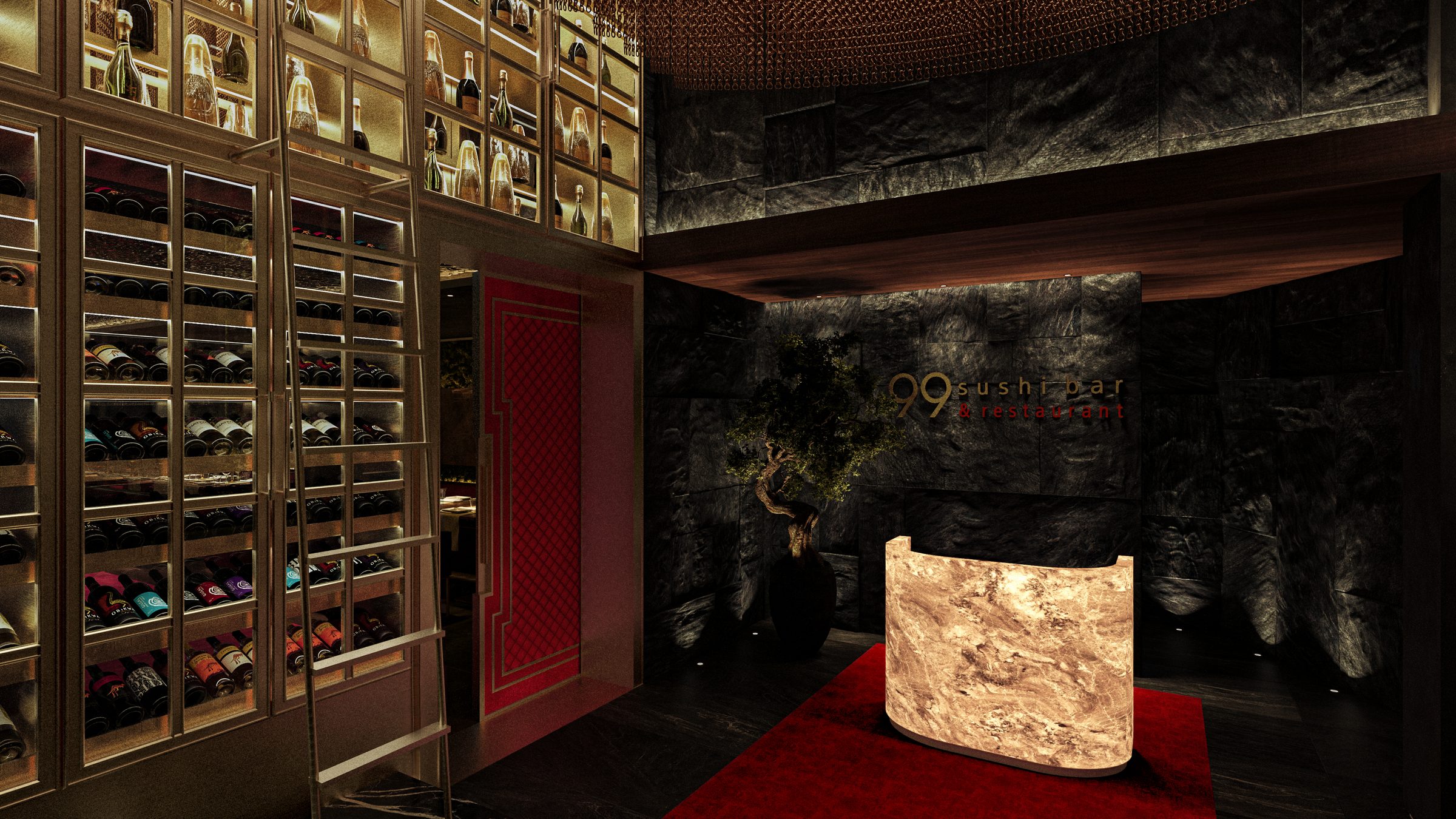 99 Sushi Bar & Restaurant, Mayfair &mdash; detail