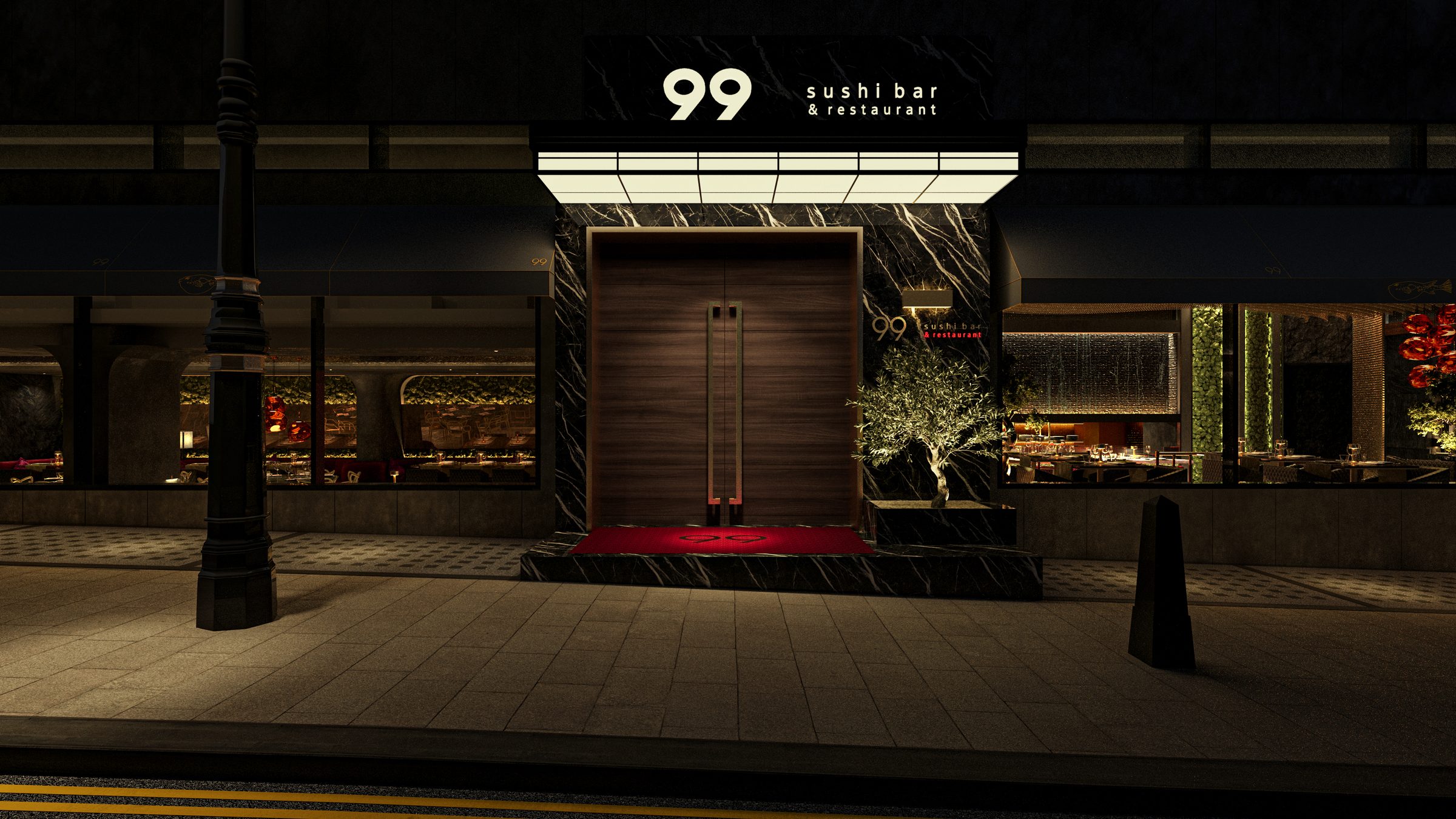 99 Sushi Bar & Restaurant, Mayfair &mdash; detail