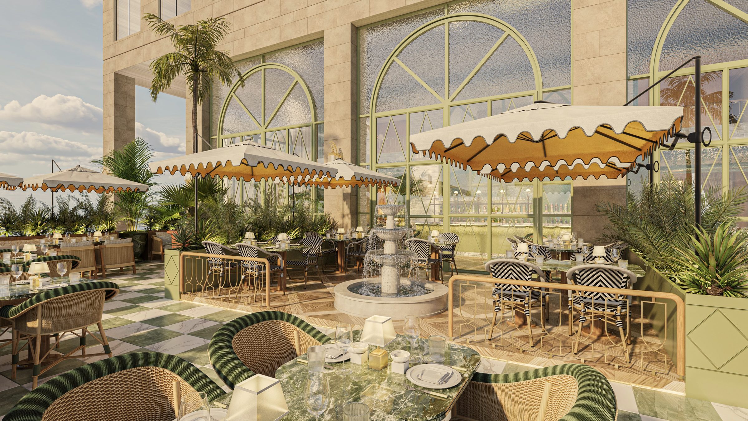 French Brasserie, Mandarin Oriental &mdash; interior view