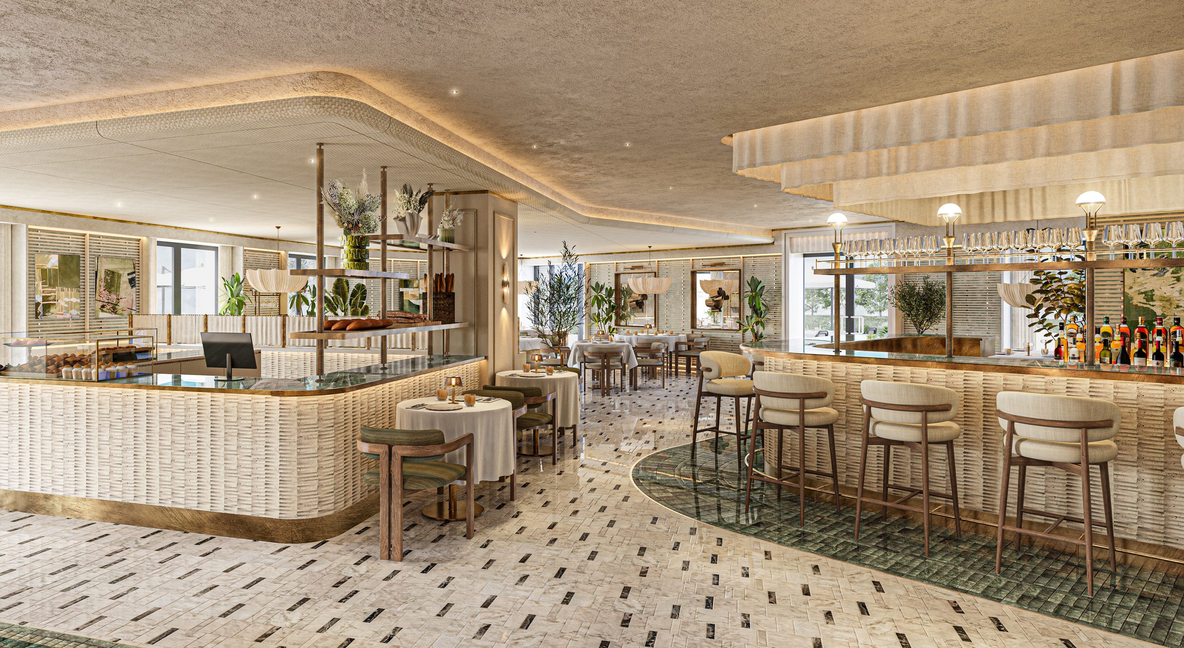 Maman, Mandarin Oriental Muscat &mdash; interior view