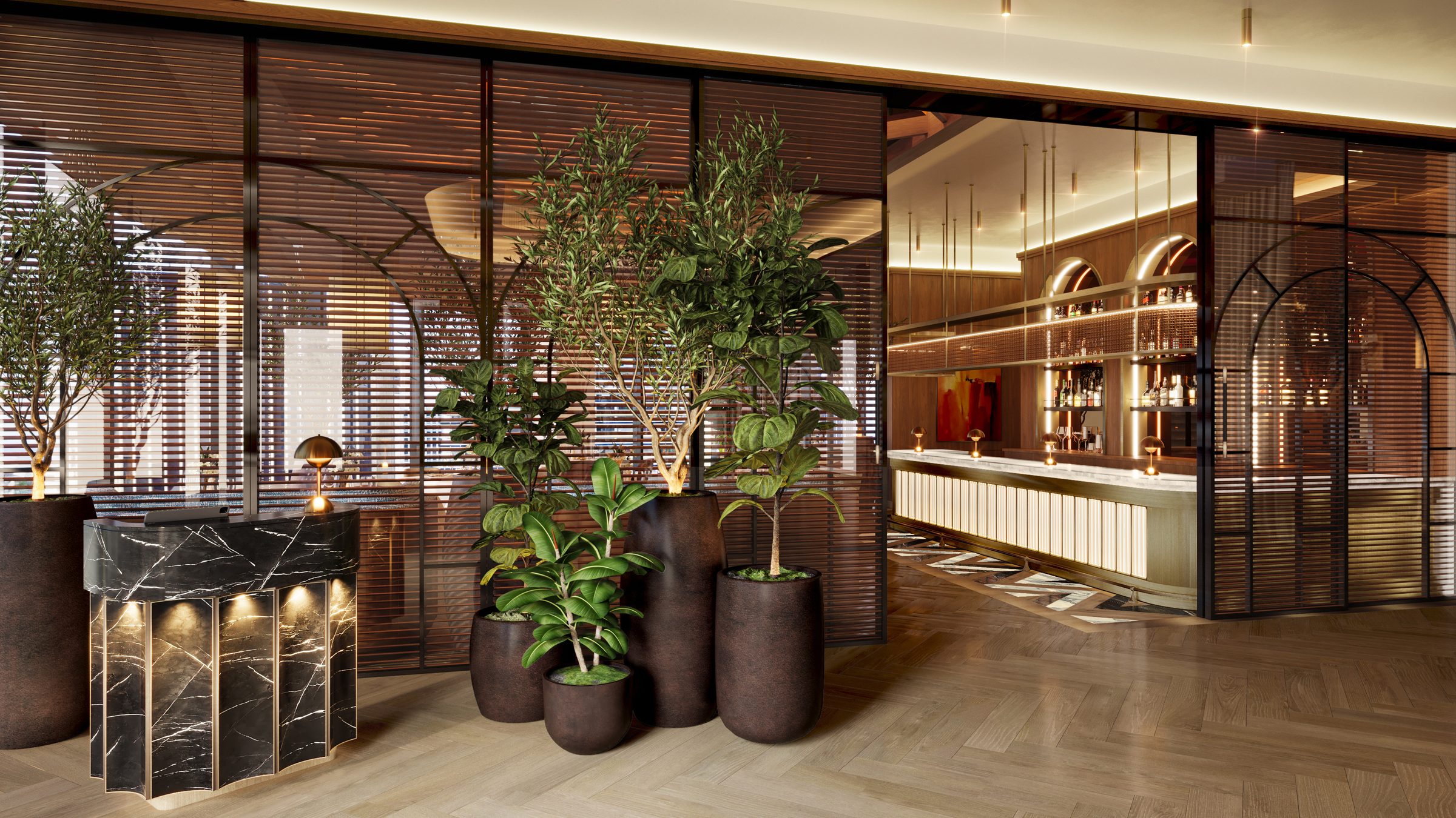 Novikov Brasserie, Manama &mdash; detail