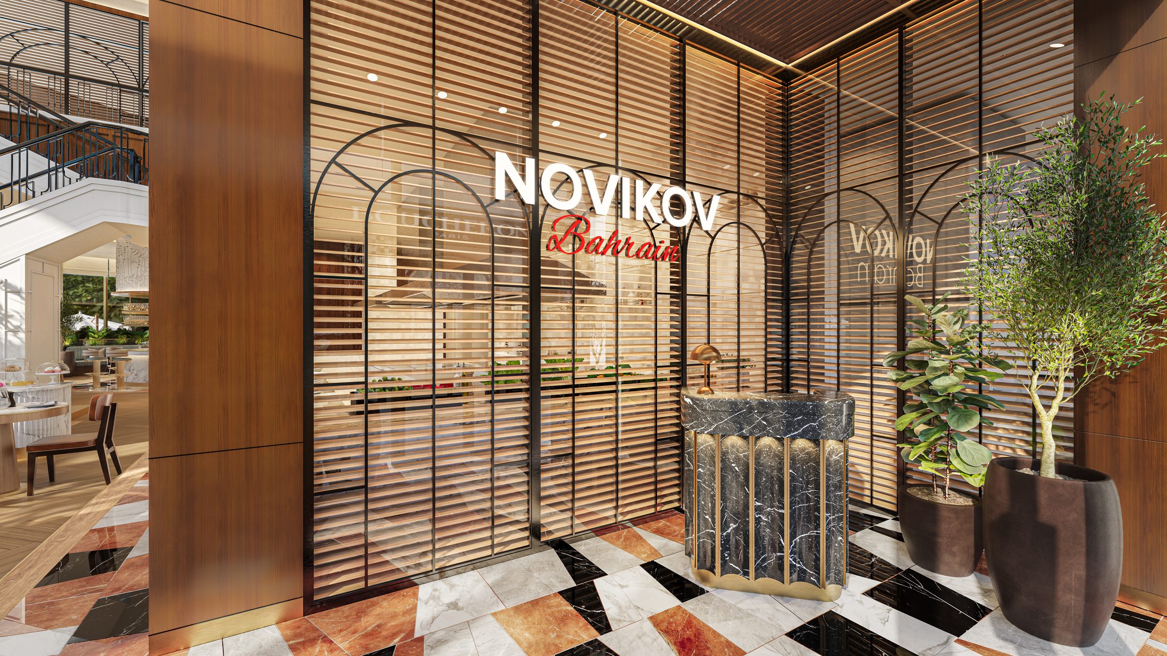 Novikov Cafe, Manama &mdash; detail