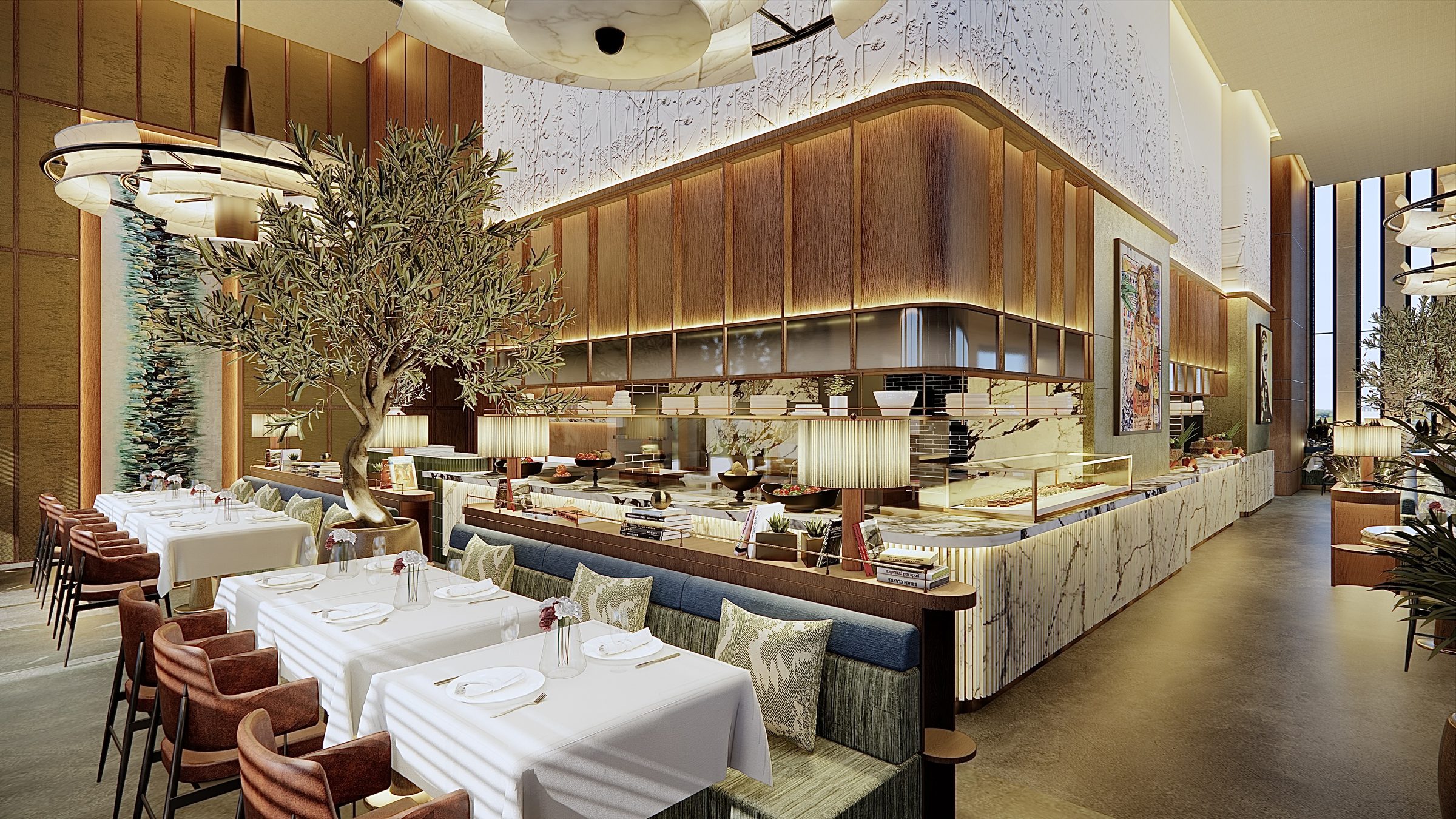 Novikov Cafe, Doha &mdash; detail