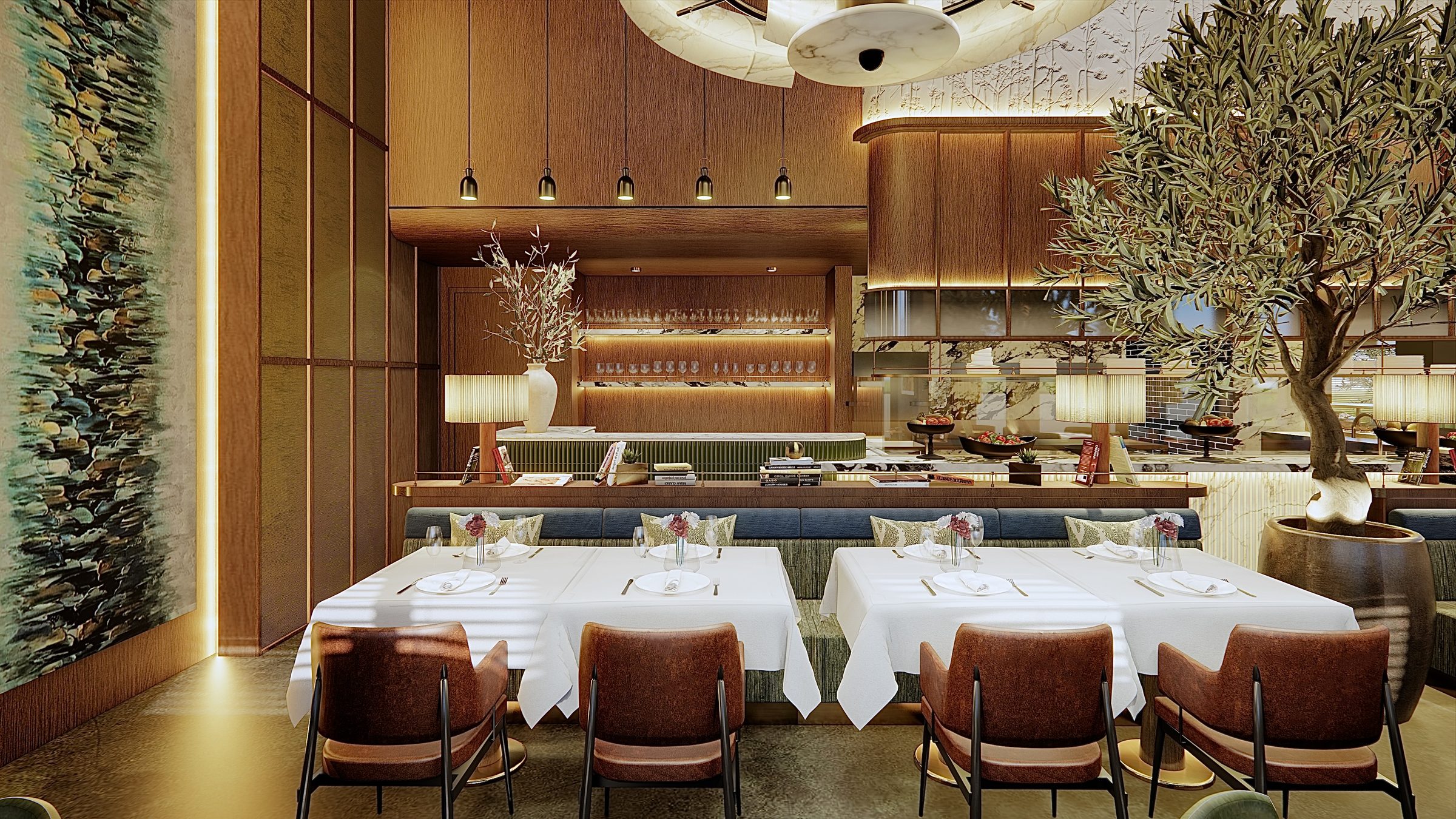 Novikov Cafe, Doha &mdash; detail